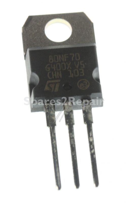 Stmicroelectronics Mos Fet Transistor - 80nf70 N-channel Mosfet, 68v 98a, To-220