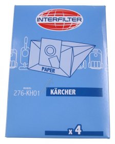 Vacuum Cleaner Bags - 09200075 255 Paper Dust Bags [Candy Hoover]