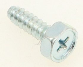 Samsung Screw - 6002-001431 Sheet Metal Screw Hexagon + 2 M5 L16 Zpc(wht) Sw