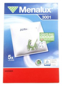 Vacuum Cleaner Bags - 9001961359 3001 Dust Bags + 2 Filters (mcf Mf) To Cut [Electrolux Aeg]