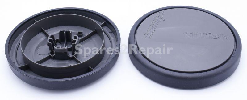 Nilfisk Roller - 128389033 Rear Wheel Grey