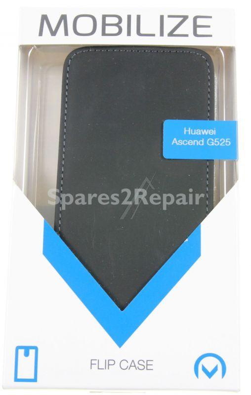 Mobilize Leather Bag Gsm - 22877 Mobilize Ultra Slim Flip Case Huawei Ascend G525 Black