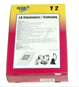 Filterclean Vacuum Cleaner Bags - Y2 000114-k Dust Bags (x6)