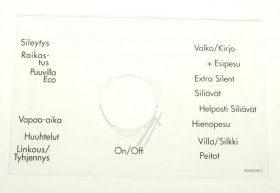 Panel - 140004900019 Programmes Plate Knob Fi [Electrolux Aeg]