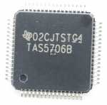Texas Instruments Ic - Tas5706b Ic 20w Class-d Amplifier, Smd Htqfp-64