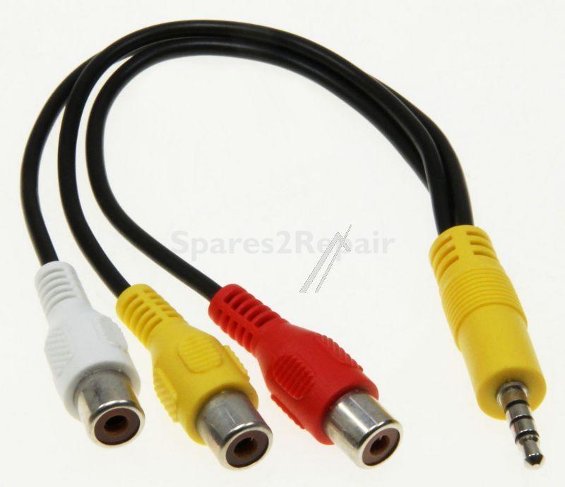 Vestel Phono Adapter Audio - 30067458 Cable Stereo To Rca 15cm R-y-w Rohs
