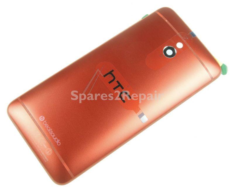 Htc Battery Compartment Lid - 83h4000311 Battery Compartment Cover-back Panel Red For Htc One Mini M4