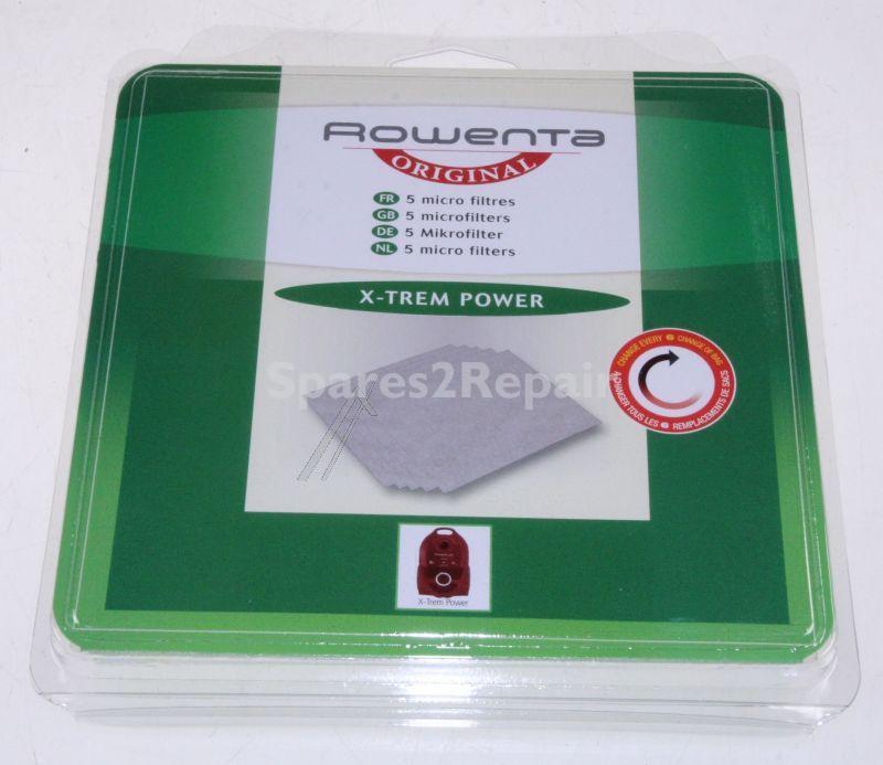 Vacuum Cleaner Filter - Zr002501 Kit micro-filtre*5 [Groupe SEB]