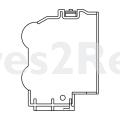 Flap - 1251069116 Bezel Sump T b [Electrolux Aeg]