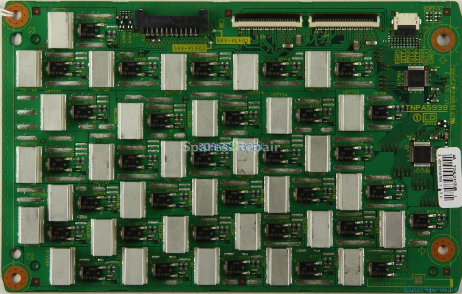 Panasonic TX-55AS802B - LED Driver Board - TXNLD1YZUB LD - TNPA5939 1 LD