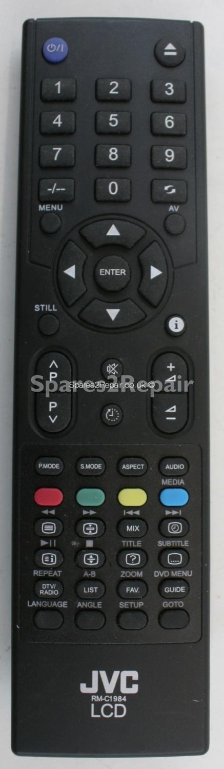 JVC RM-C1984 Remote Control (Original)