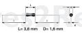 0,4w-metal Film Resistor - 220k-0,4w Metallschichtwiderstand 0204 -rohs-konform-