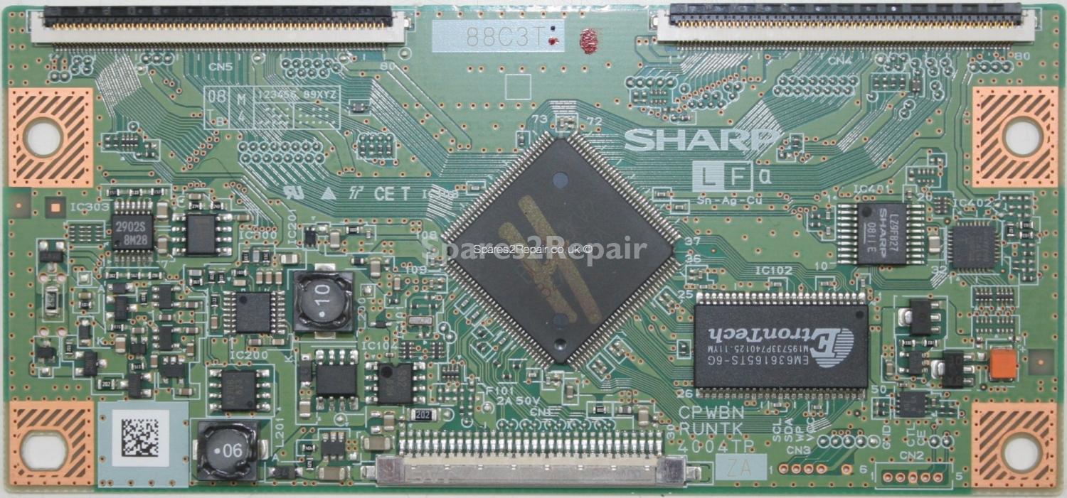 Toshiba 32AV555D - LVDS - RUNTK4004TPZA - CPWBN4004TPZA