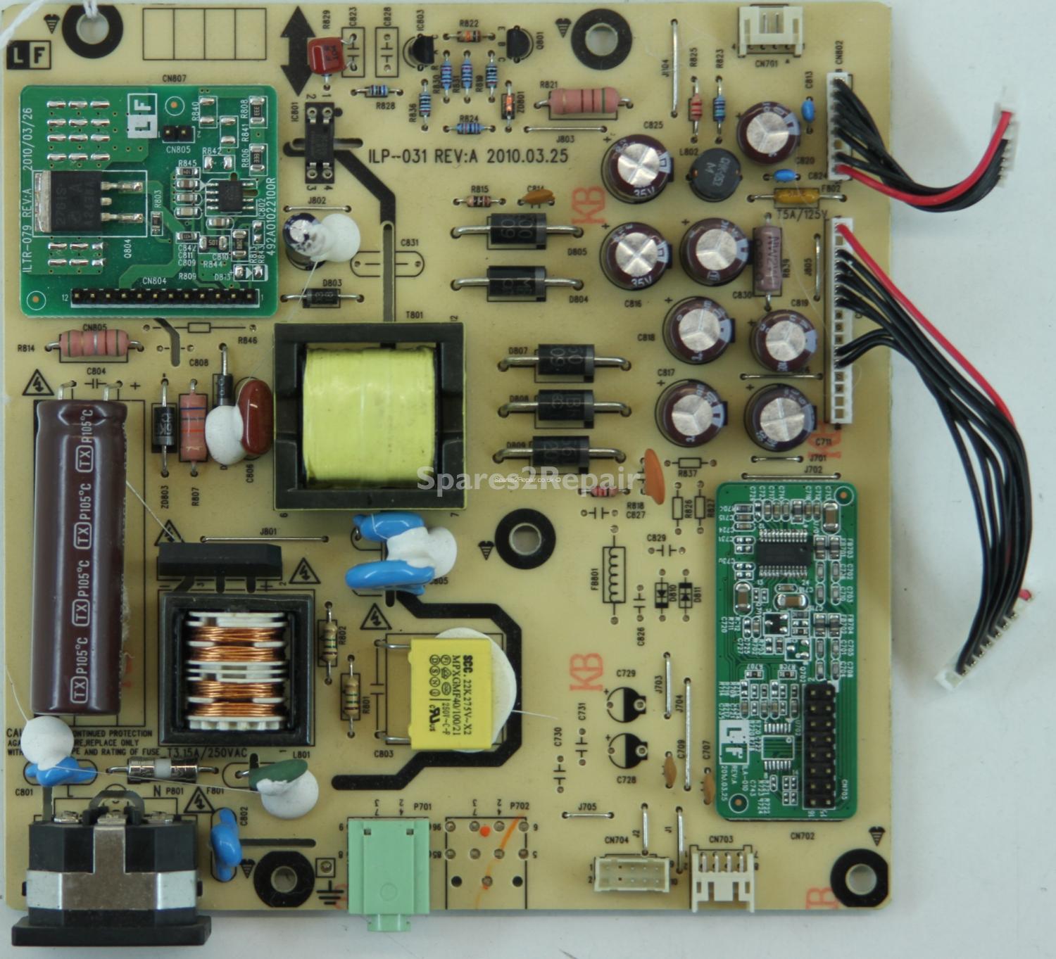 Viewsonic VX2250WM-LED - PSU - ILP-031 - REV:A - 491A01021400R